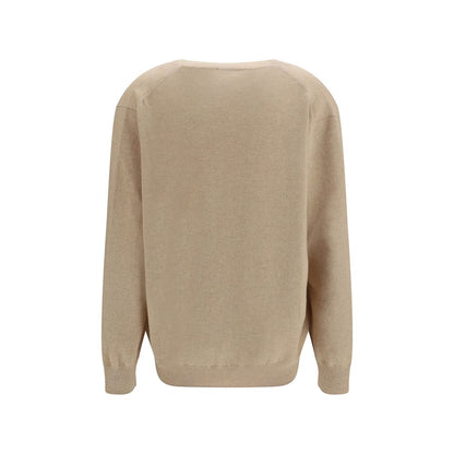 Beige Cashmere Sweater