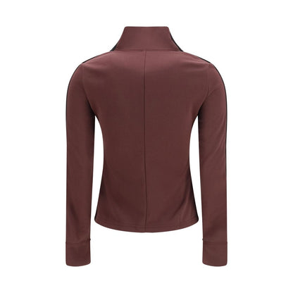 Bordeaux Polyester Sweatshirt