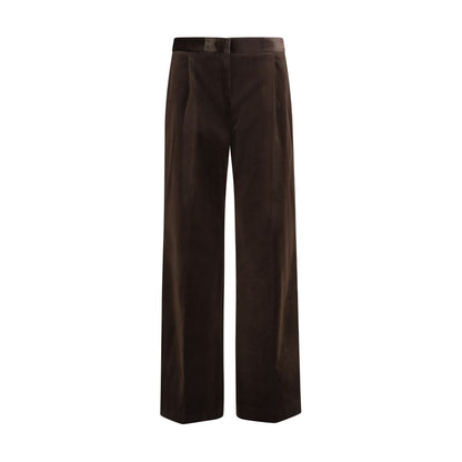 Brown Cotton Pants