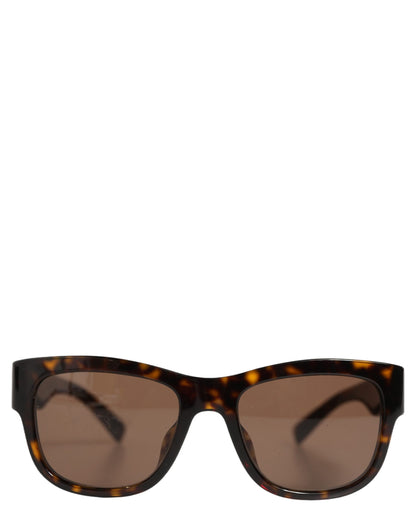 DG4390F Brown Acetate Frame Polarized Lenses Sunglasses