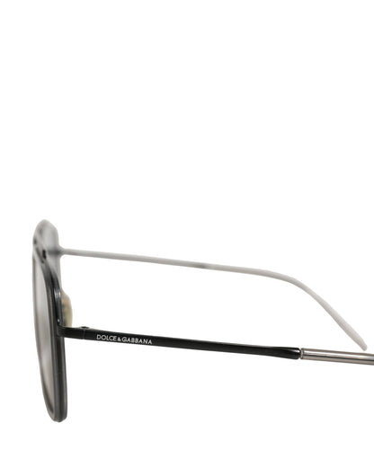 Women DG2262 Black Metal Square Frame Eyewear Sunglasses