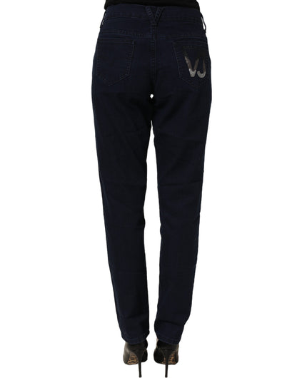 Blue High Waist Skinny Denim Trouser Jeans