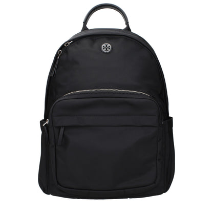 Black Nylon Backpack
