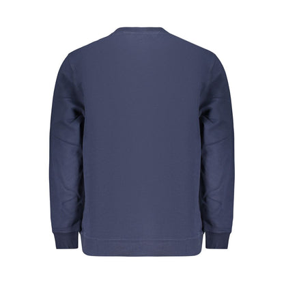 Blue Cotton Men's Sweatshirt