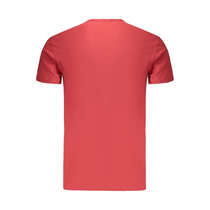 Red Cotton Men's T-Shirt