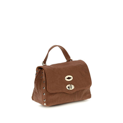 Brown Suede Leather Shoulder Bag