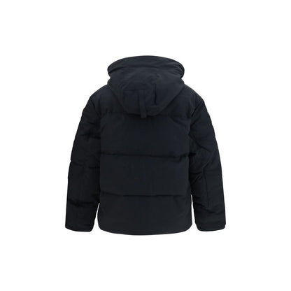 Black Recycled Polyester Parka