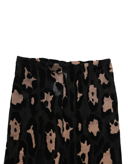 Black Leopard Nylon Tights Stocking Pantyhose Socks