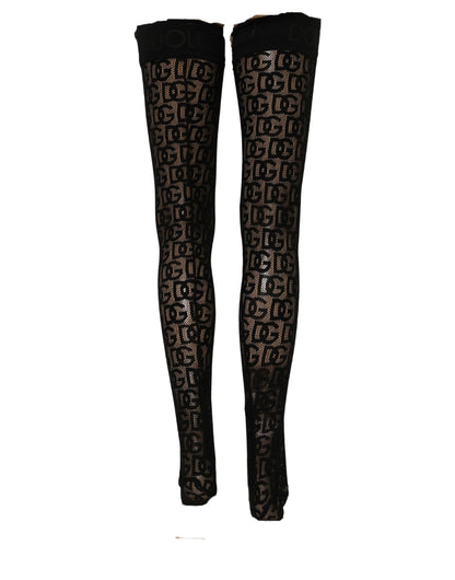 Violet Floral Fishnet Tights Stockings Pantyhose Socks