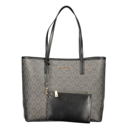 Black Polyurethane Women's Bag