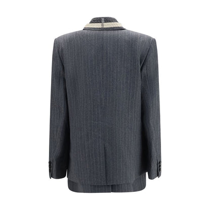Gray Wool Oves Aries Jacket