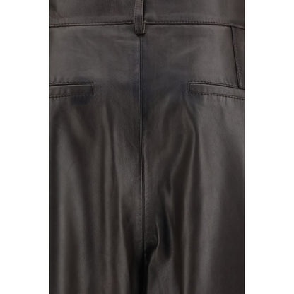 Brown Leather Pants