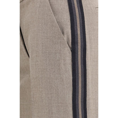 Gray Wool Oves Aries Pants