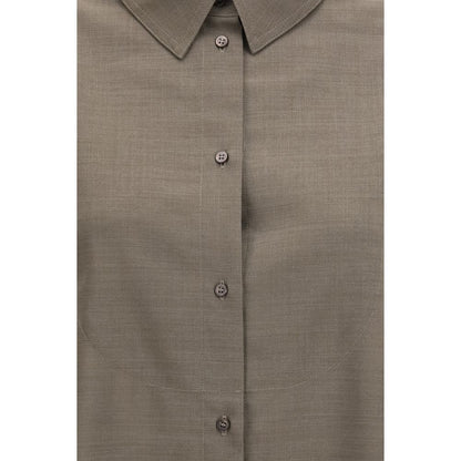 Gray Cotton Shirt