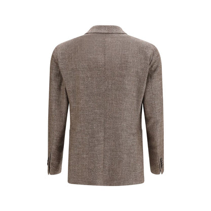 Brown Wool Oves Aries Blazer