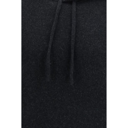 Black Wool Oves Aries Hoodie