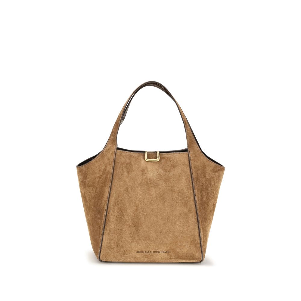 Beige Calf Leather Bos Taurus Shoulder Bag