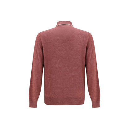 Bordeaux Cashmere Dress Shirt