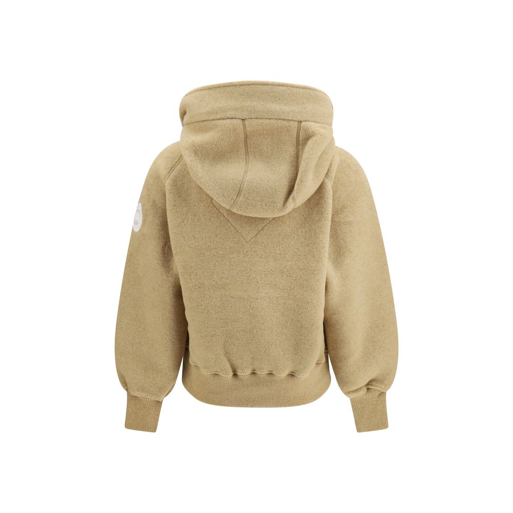 Brown Wool Oves Aries Bomber