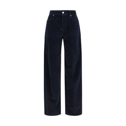 Blue Cotton Pants