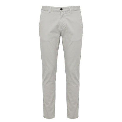 Grey Cotton Men Pants