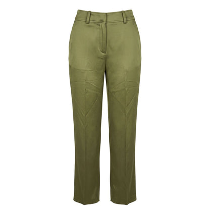 Green Viscose Women Pants