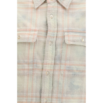 Beige Denim Shirt
