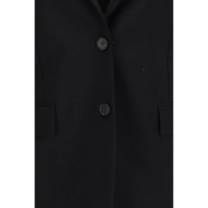 Black Mohair Blazer