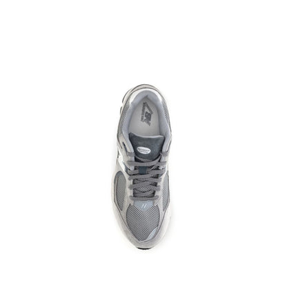 Gray Polyester Athletic Sneakers