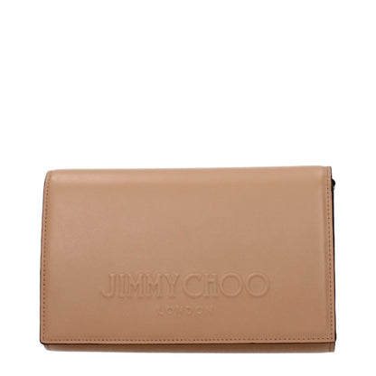 Brown Leather Clutch Bag