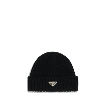 Black Wool Oves Aries Beanie