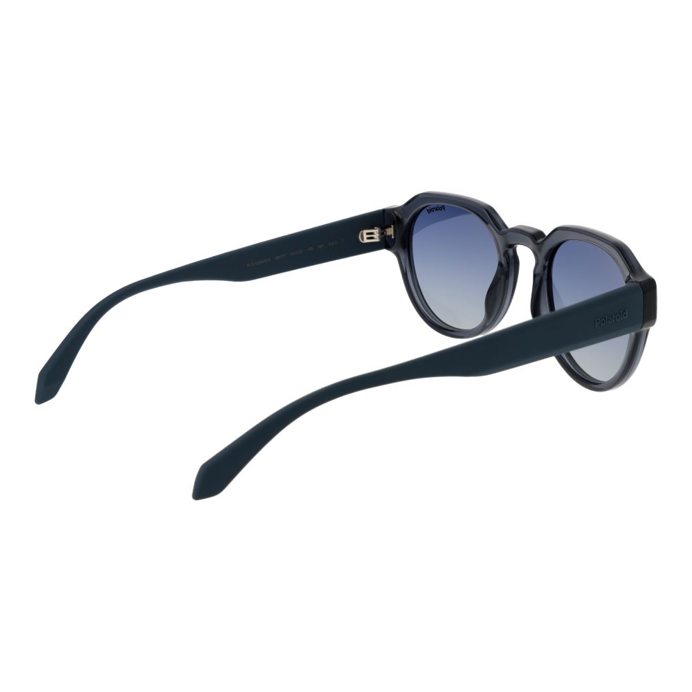 Blue Polycarbonate Sunglasses