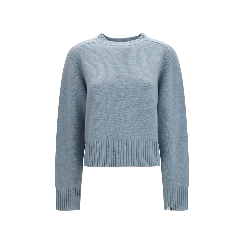 Blue Cashmere Sweatshirt