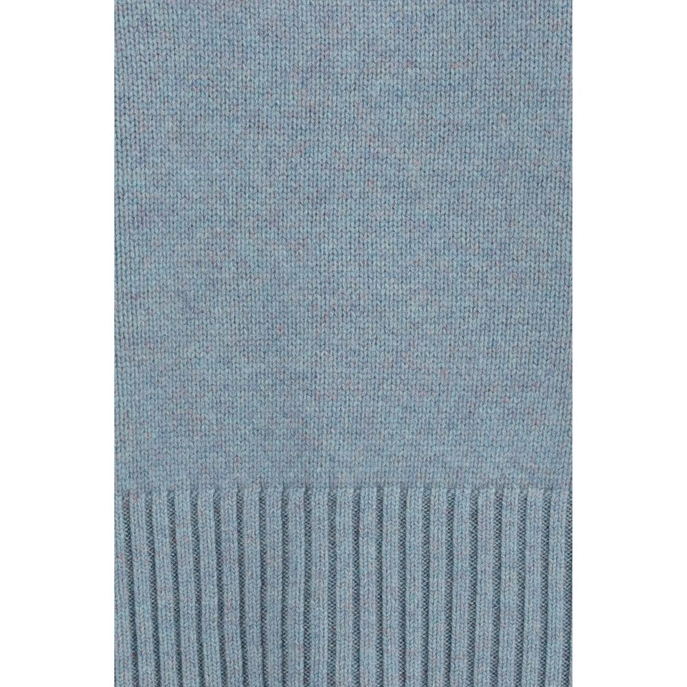 Blue Cashmere Sweatshirt