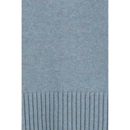 Blue Cashmere Sweatshirt