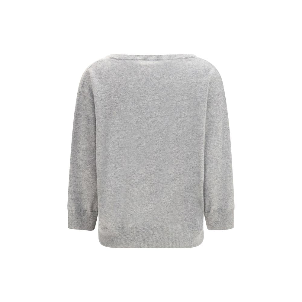 Gray Cashmere Sweater