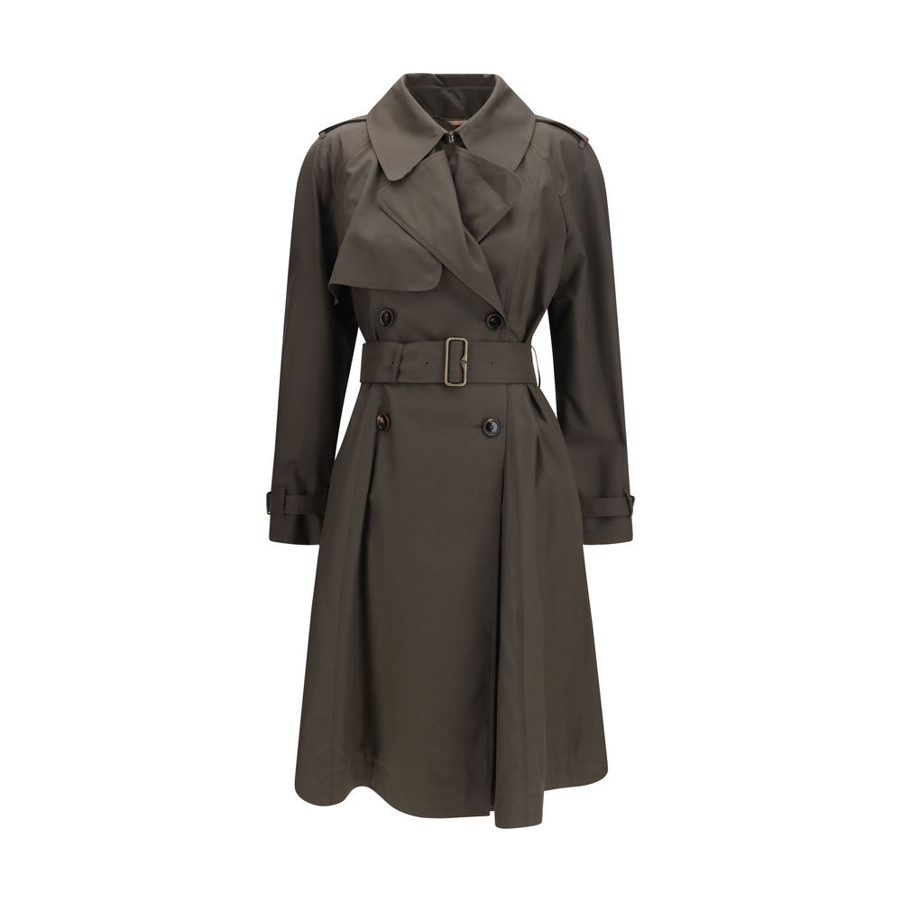 Bicolor Cotton Coat