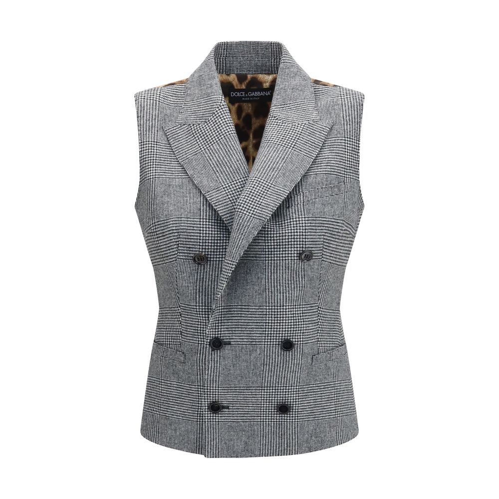 Gray Wool Oves Aries Waistcoat