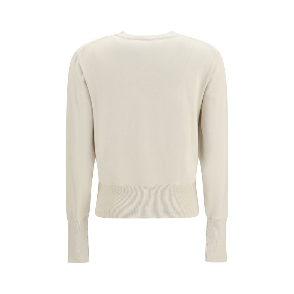 White Cotton Cardigan