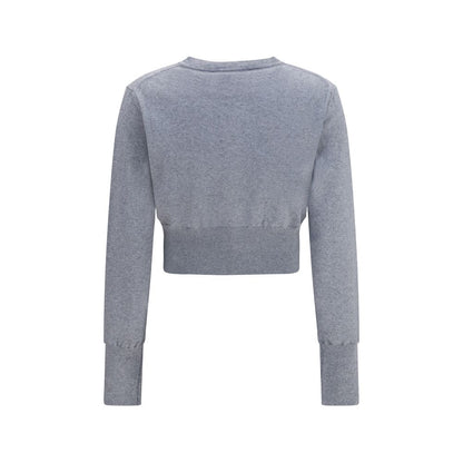 Gray Cotton Cardigan