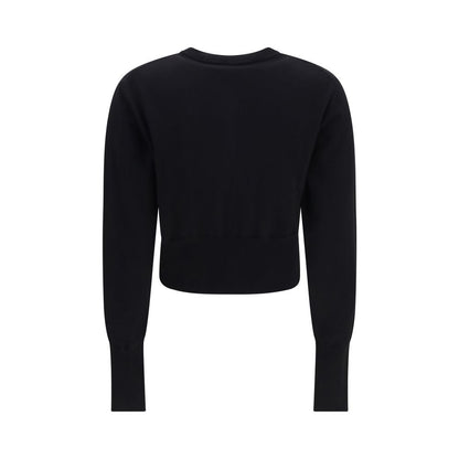 Black Cotton Cardigan