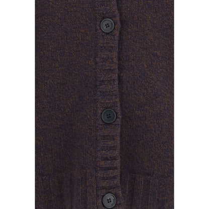 Brown Wool Oves Aries Cardigan