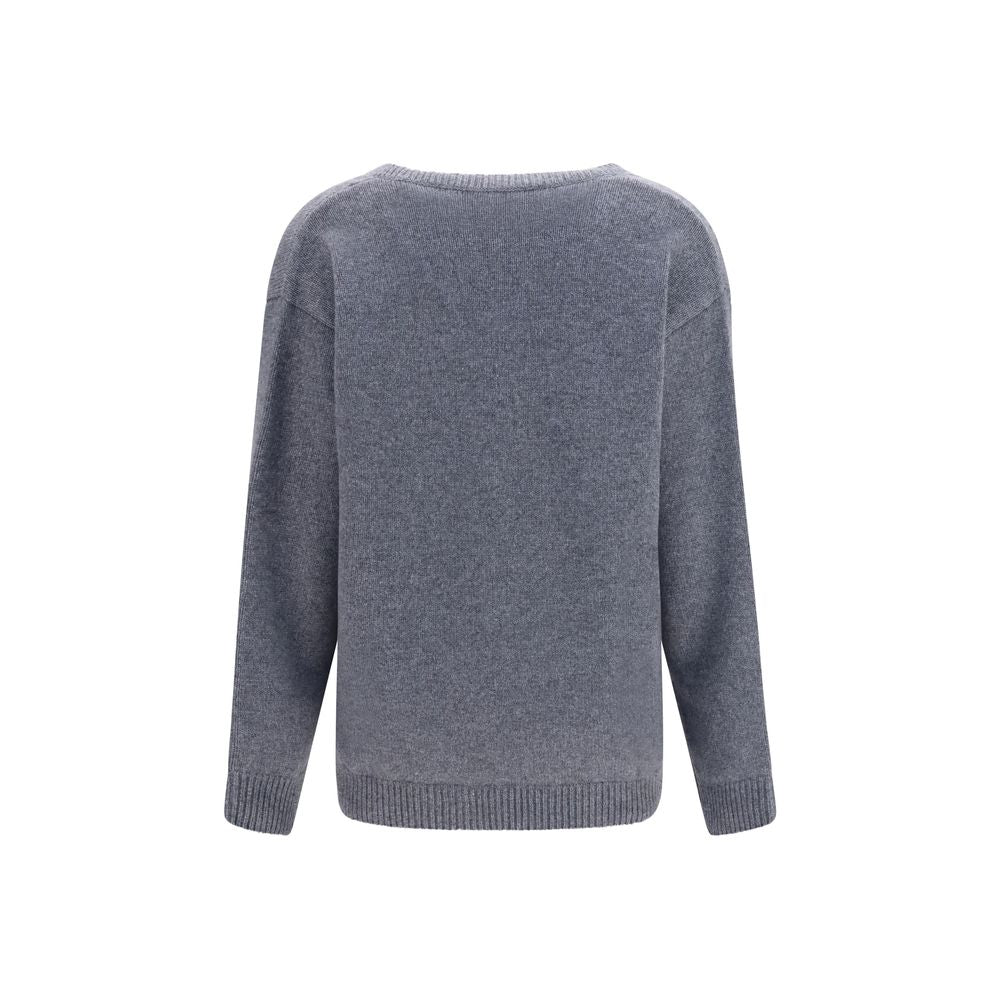 Gray Cashmere Sweater