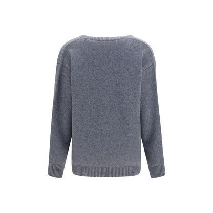 Gray Cashmere Sweater