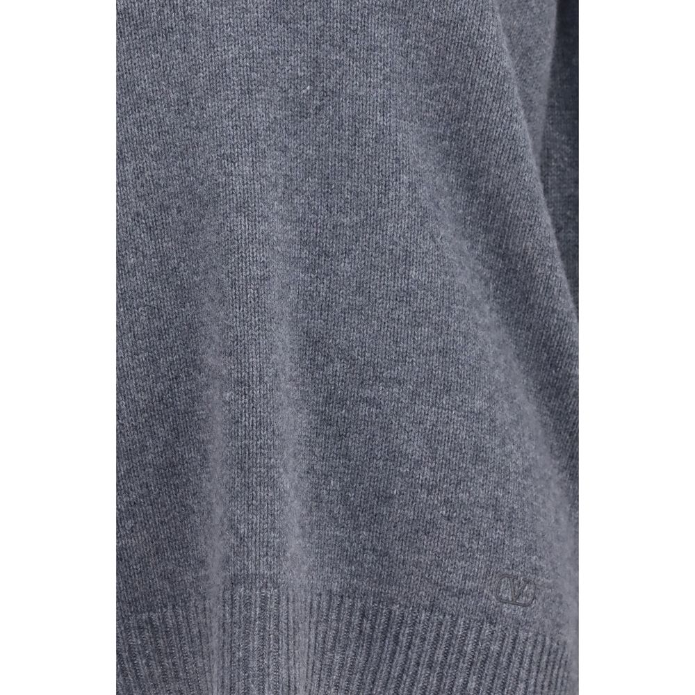 Gray Cashmere Sweater