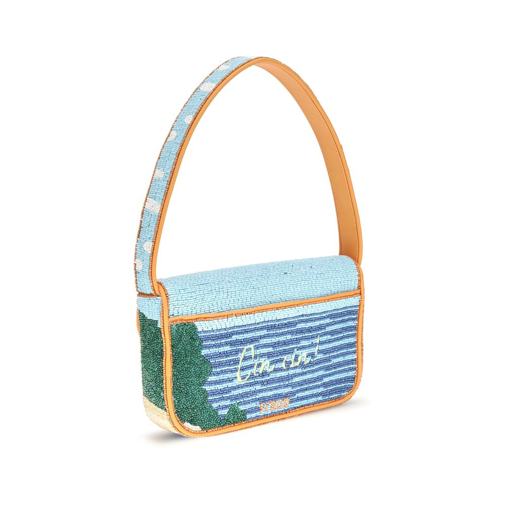 Multicolor Rayon Shoulder Bag