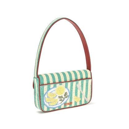 Multicolor Rayon Shoulder Bag