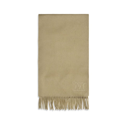 Beige Cashmere Scarf