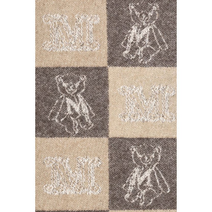 Beige Cashmere Scarf