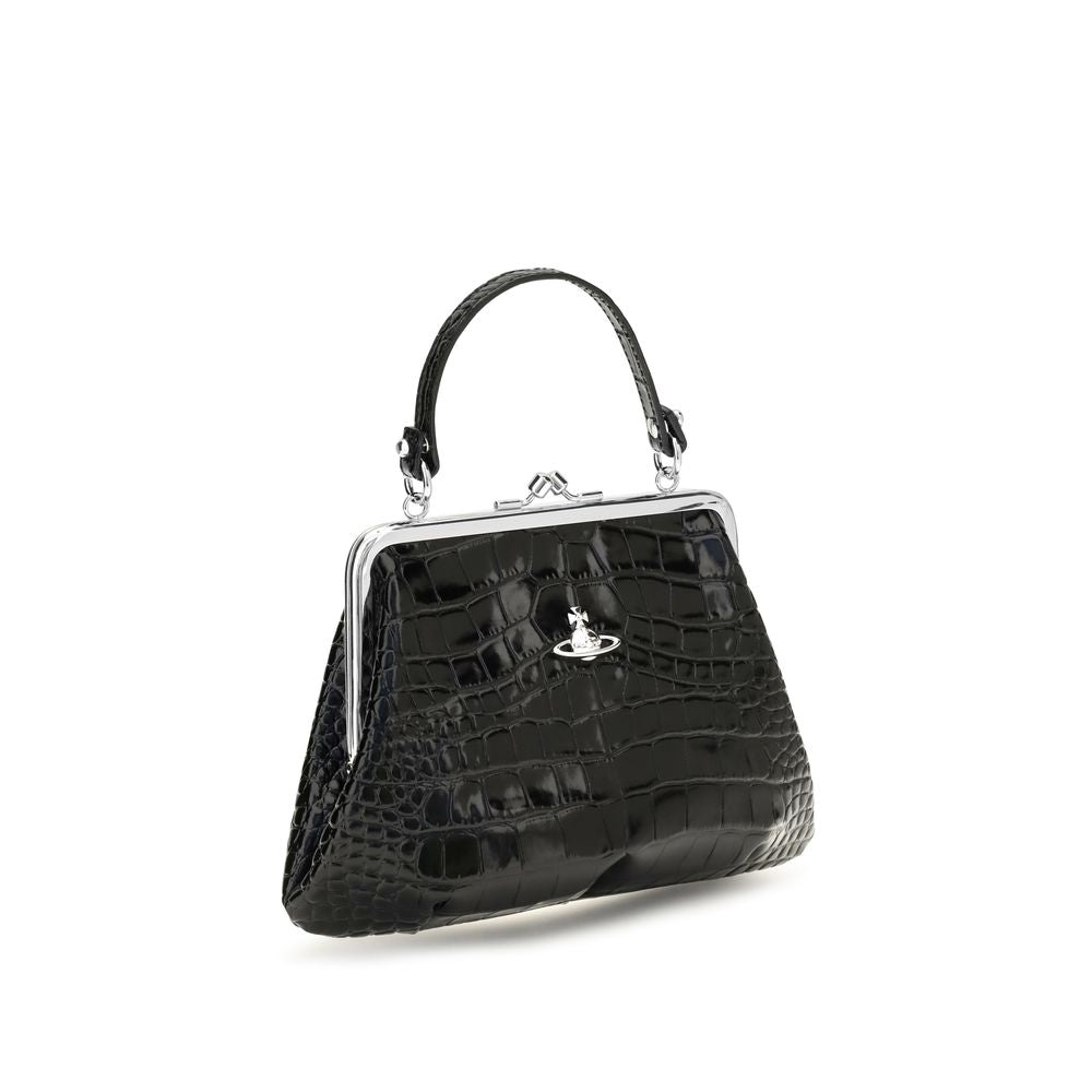 Black Calf Leather Bos Taurus Shoulder Bag